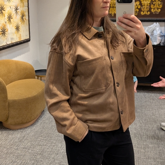 Brown Utility Jacket - Picture 3 of 4
